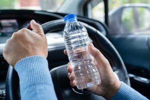 bottled water in hot car